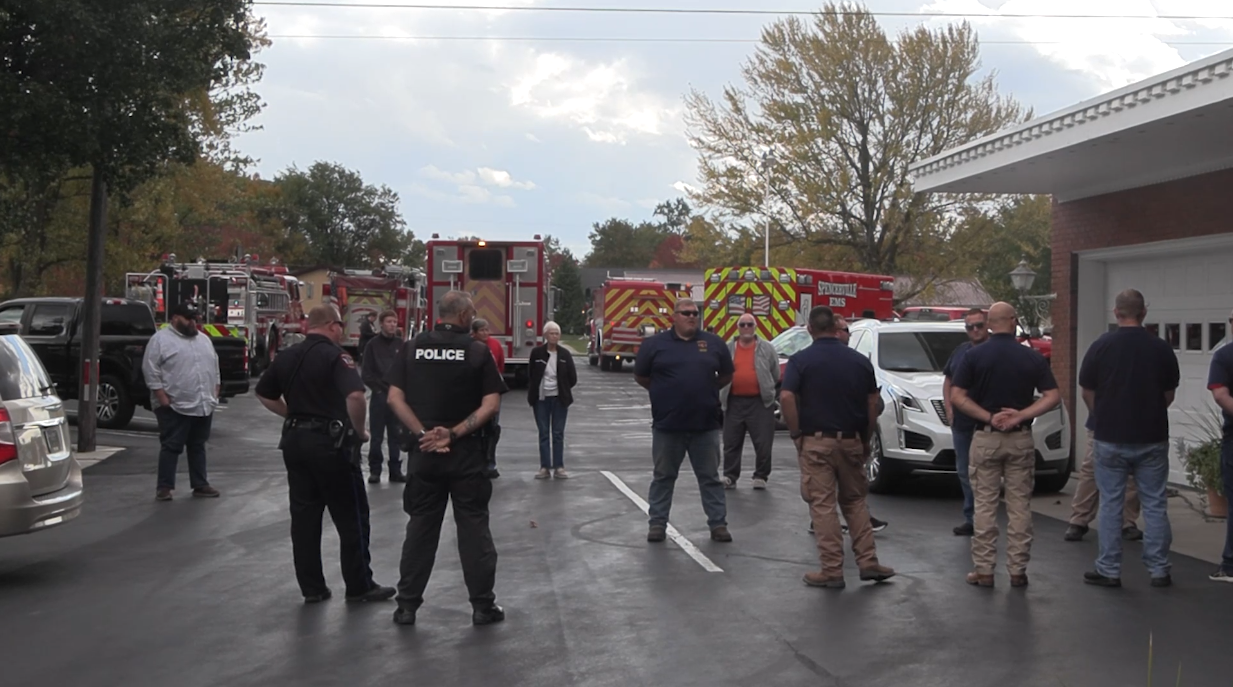 Spencerville Invincible Fire Company brings former chief back home